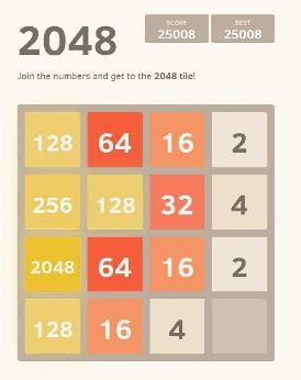 2048 Numbers - Play 2048 Numbers On Foodle