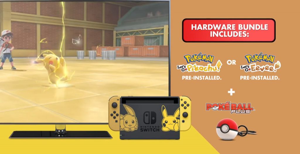 Where To Buy The Pokémon Let's Go Pikachu And Eevee Switch Console Bundle -  Guide