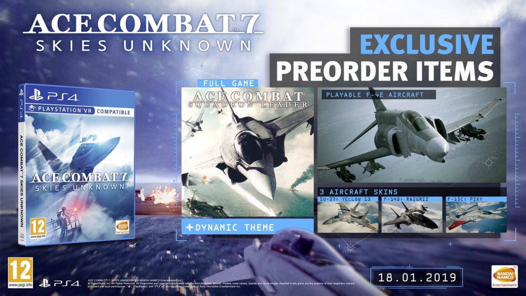 ACE COMBAT SQUADRON LEADER Trophies - PS4 