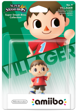 Amiibo box villager