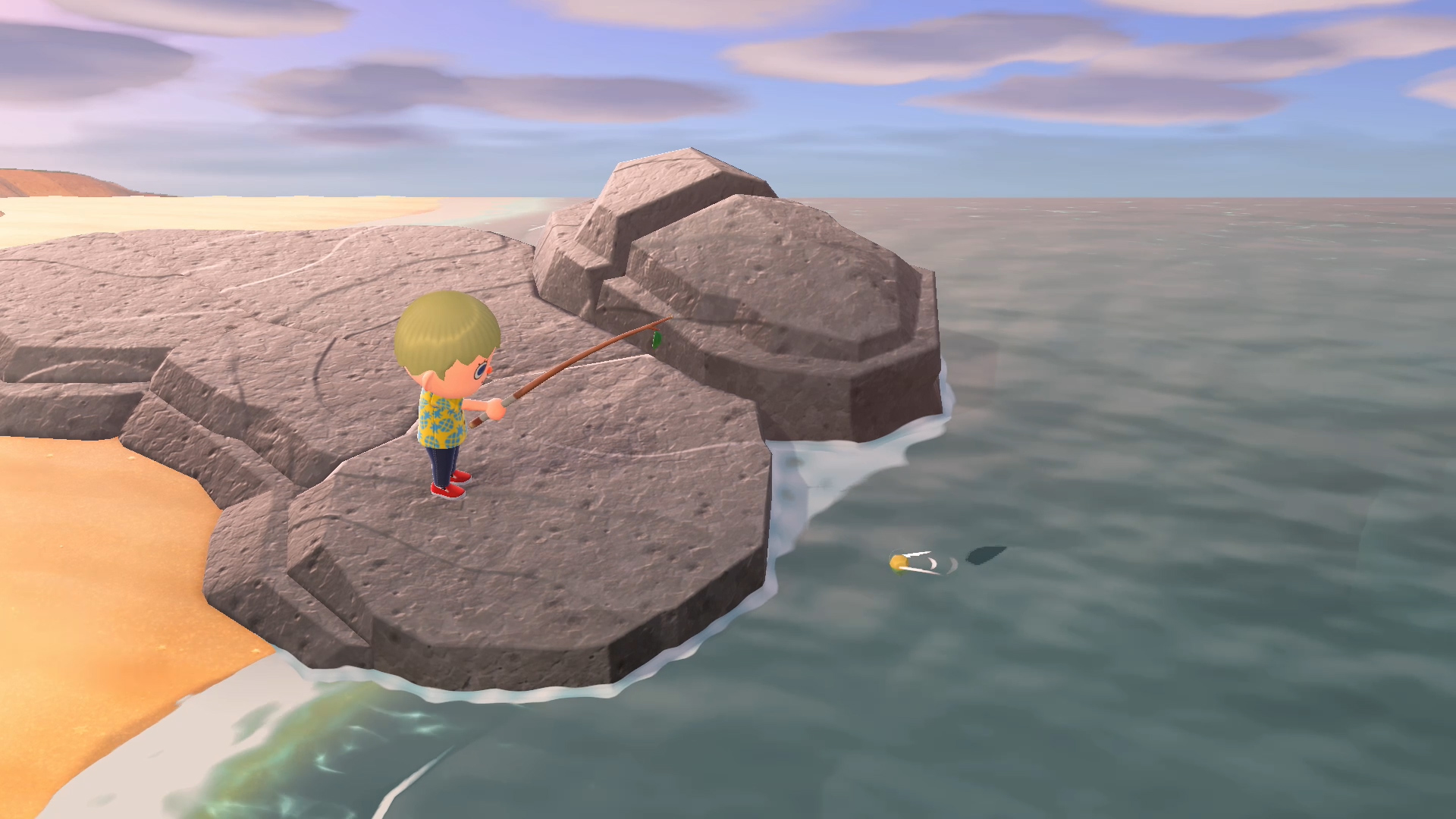 A screenshot from Animal Crossing: New Horizons