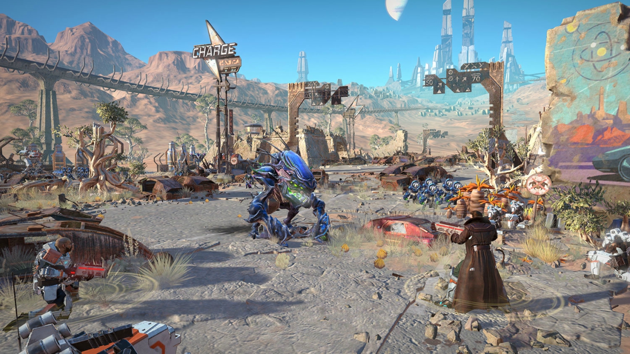 Age of Wonders: Planetfall review in-game battle