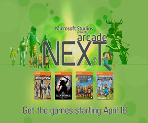 Arcade NEXT Begins on 18th April & All New XBLA Titles Will Have 400 Gamerscore