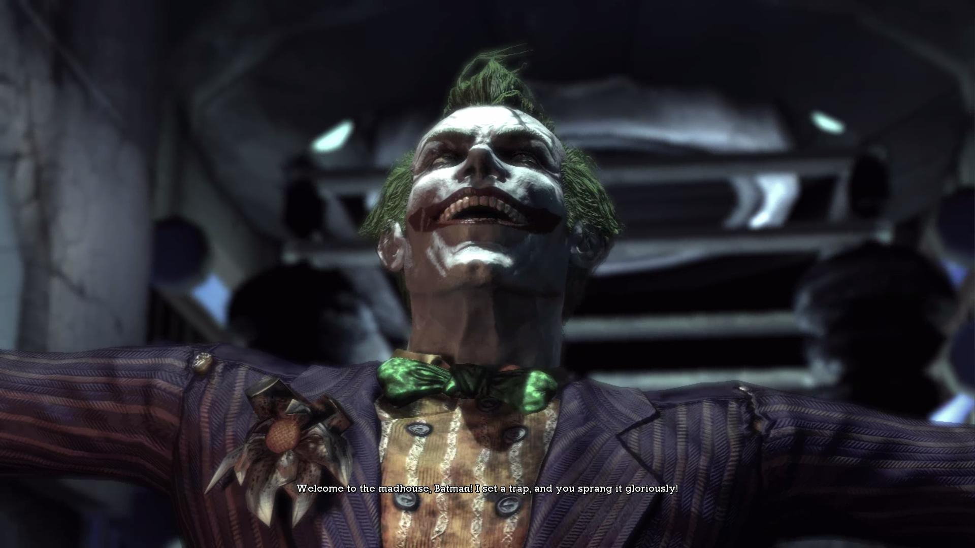 Arkham Asylum joker screenshot
