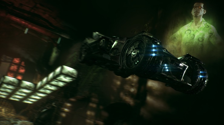 Arkham Knight Riddler Batmobile