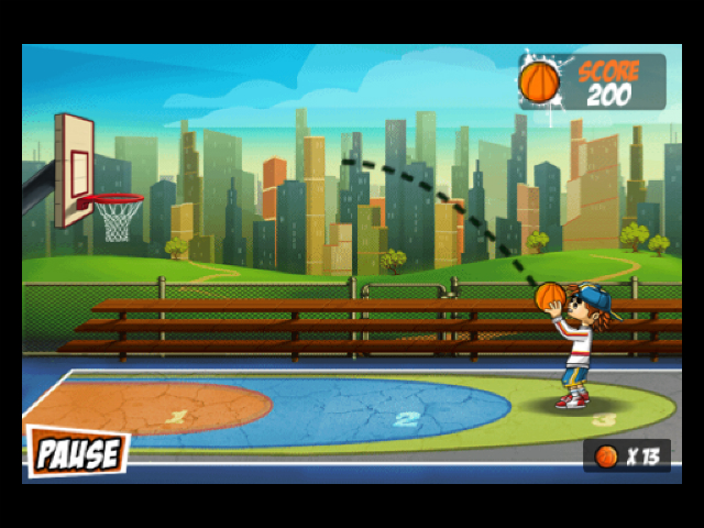 Basketball: Hoops of Glory - Screenshot