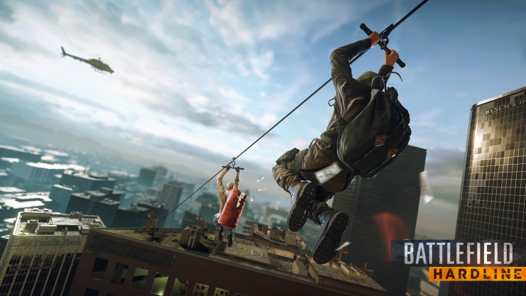 Battlefield Hardline zipline