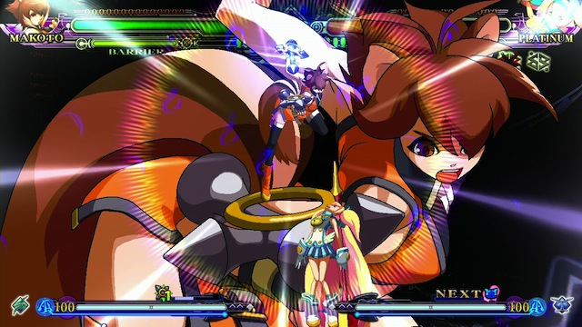 BlazBlue: Continuum Shift Extend - Makoto Attack