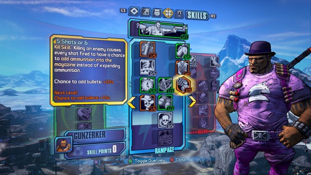 Borderlands 2 - Skill Tree