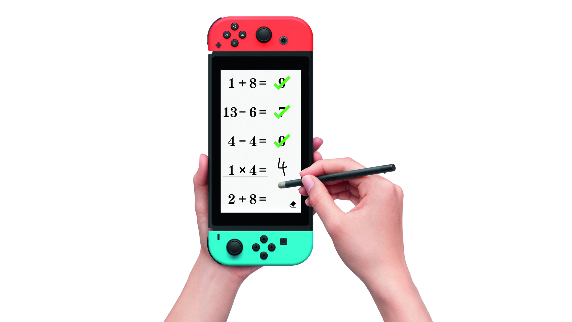 Using the Stylus in Brain Training for Nintendo Switch