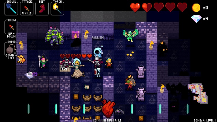 Crypt of the NecroDancer zone 4