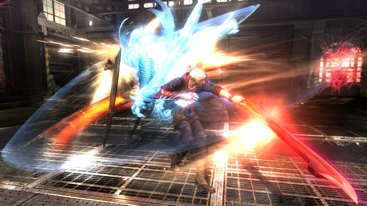 DMC4 SE Nero fighting