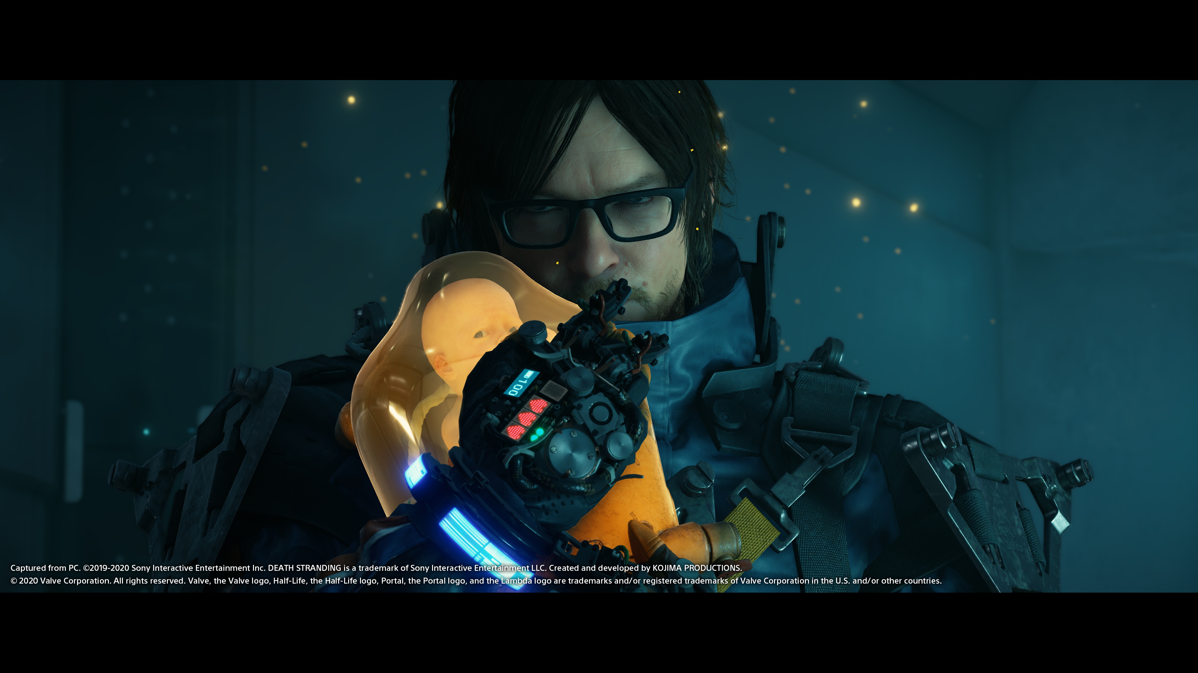 A screenshot from Death Stranding on PC