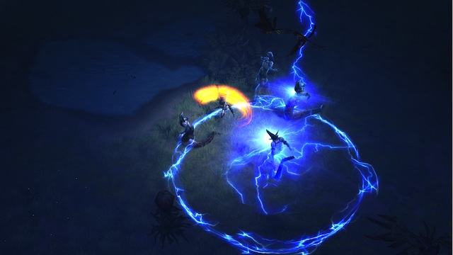 Diablo III - Monk Using Lashing Tail Kick