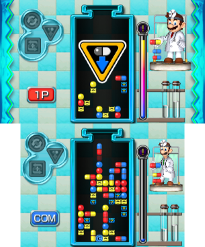 Dr Mario screenshot review