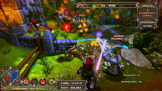 Dungeon Defenders - Gameplay