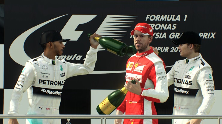 F1 2015 Podium Places