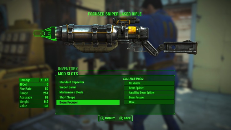 Fallout 4 - weapon mod