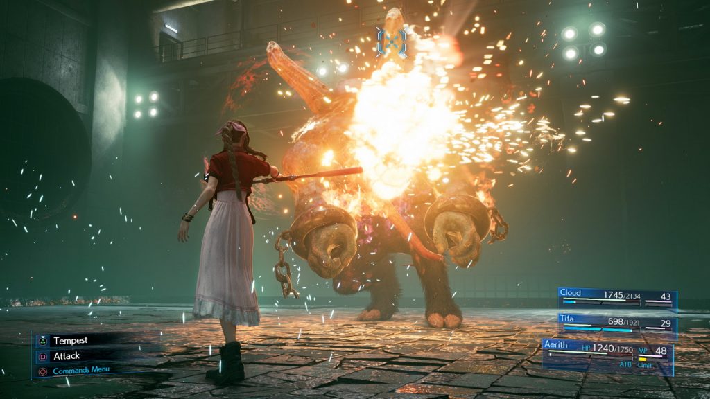 Final Fantasy VII remake screens