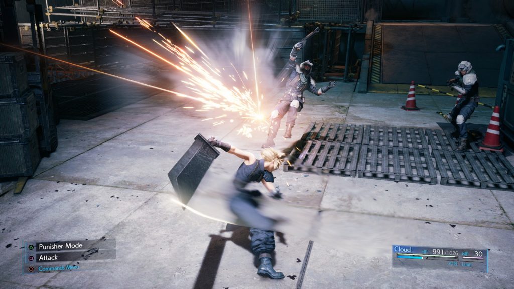 Final Fantasy VII remake screens