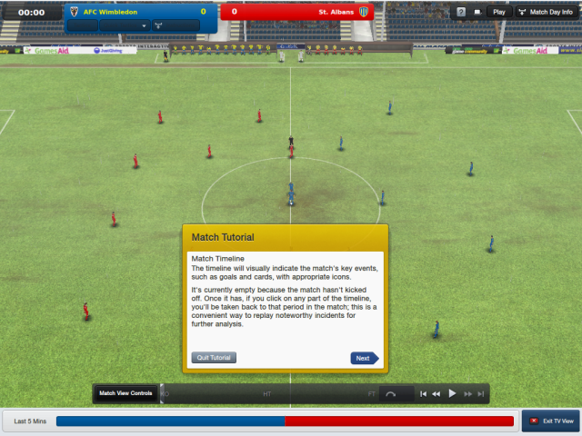 Football Manager 2012 - AFC Wimbledon v St. Albans (TV View)