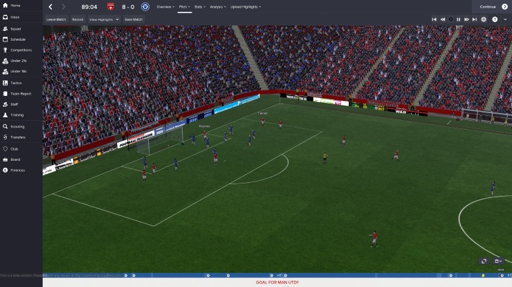 Football Manager 2015 match engine