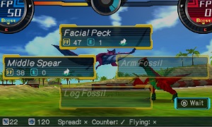 Fossil Fighters review screen