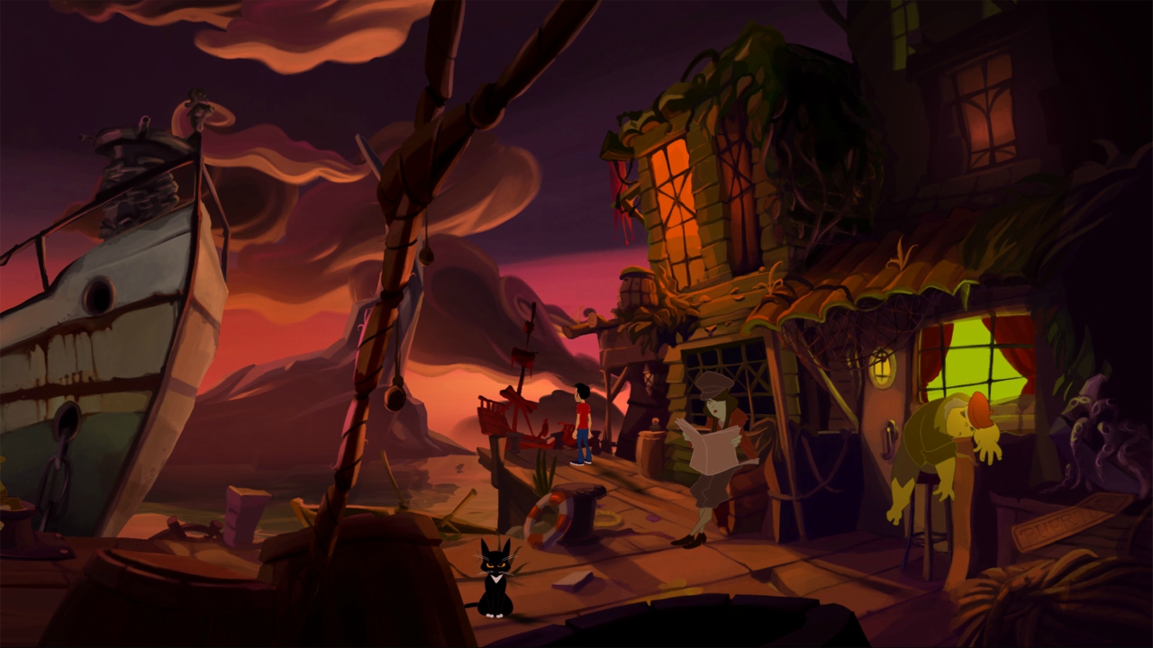 Gameplay evokes a host of Lucasarts classics 