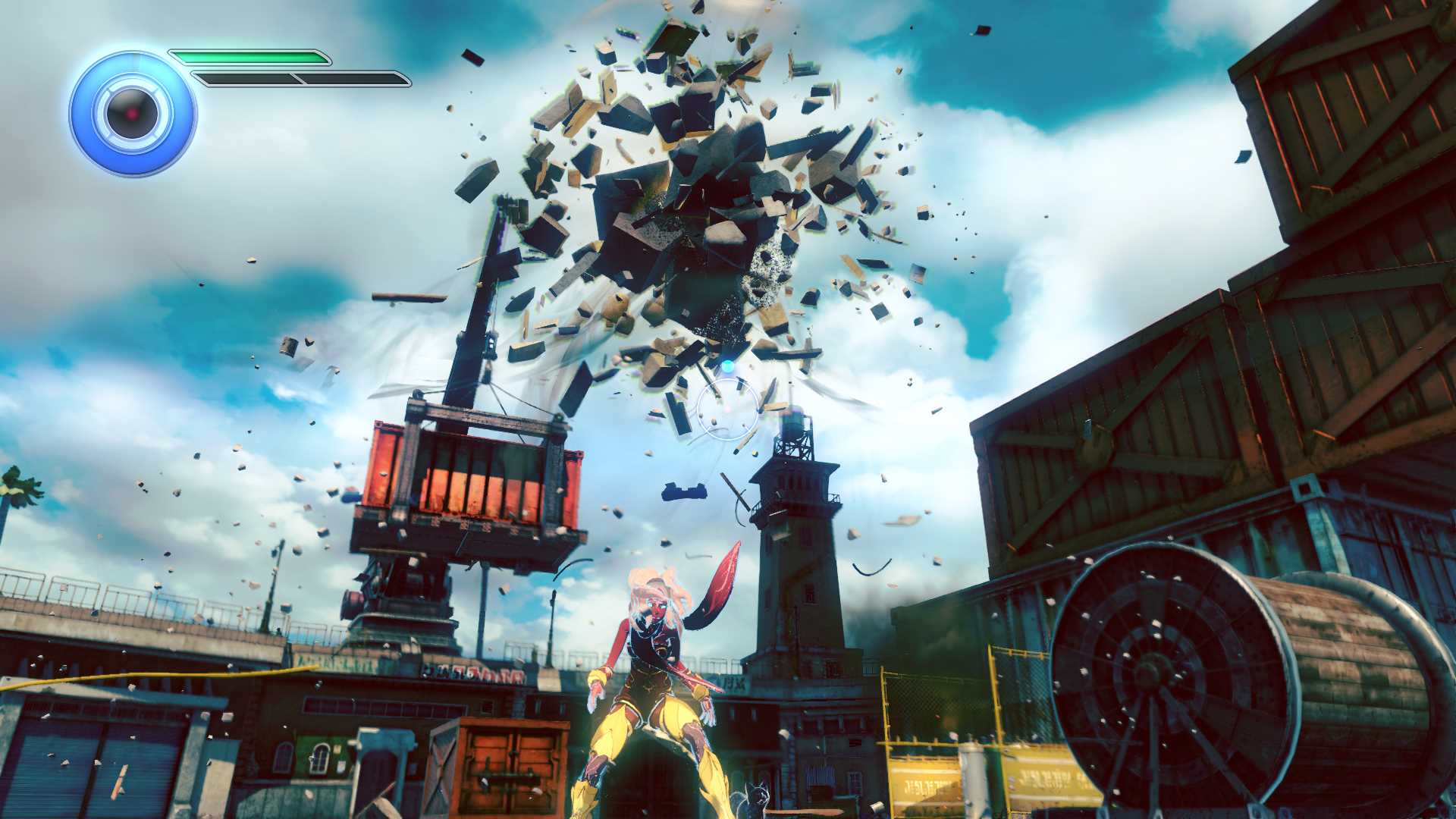 Gravity Rush 2 - debris screenshot