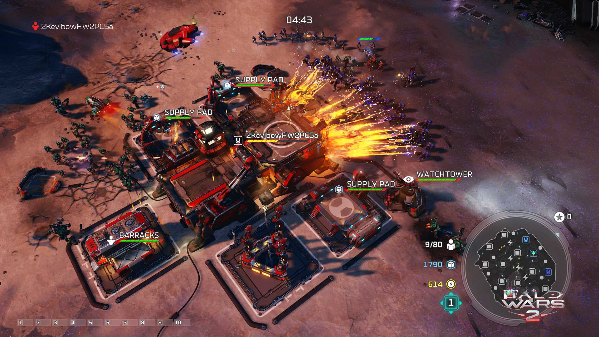 Halo Wars 2 MP Frontier Warped Explosion