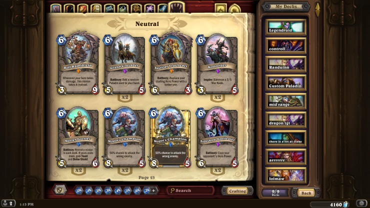 Hearthstone Deck