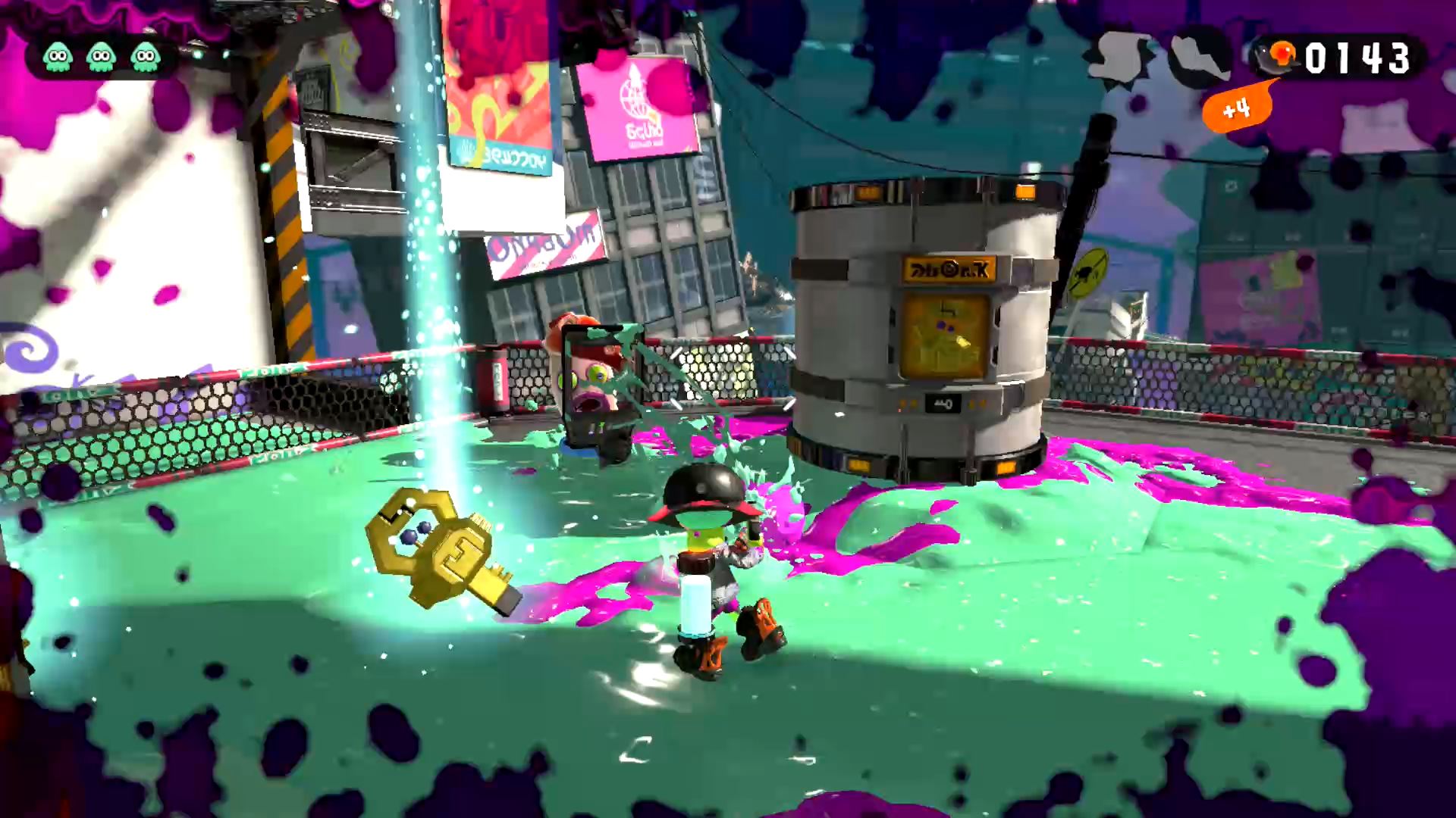 Splatoon 2 shop switch gameplay
