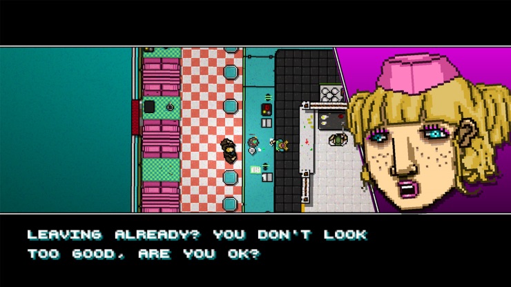 Hotline Miami 2 review - cut-scene