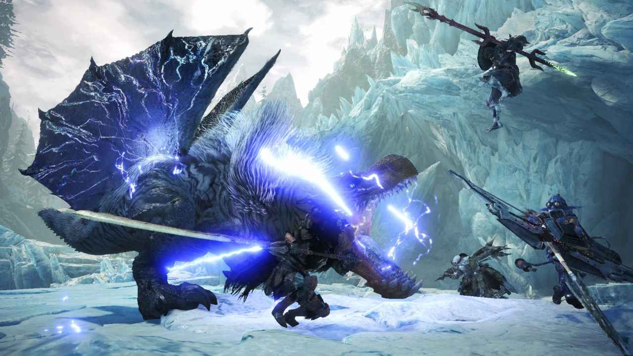 A subspiecies of Anjanath in Iceborne 