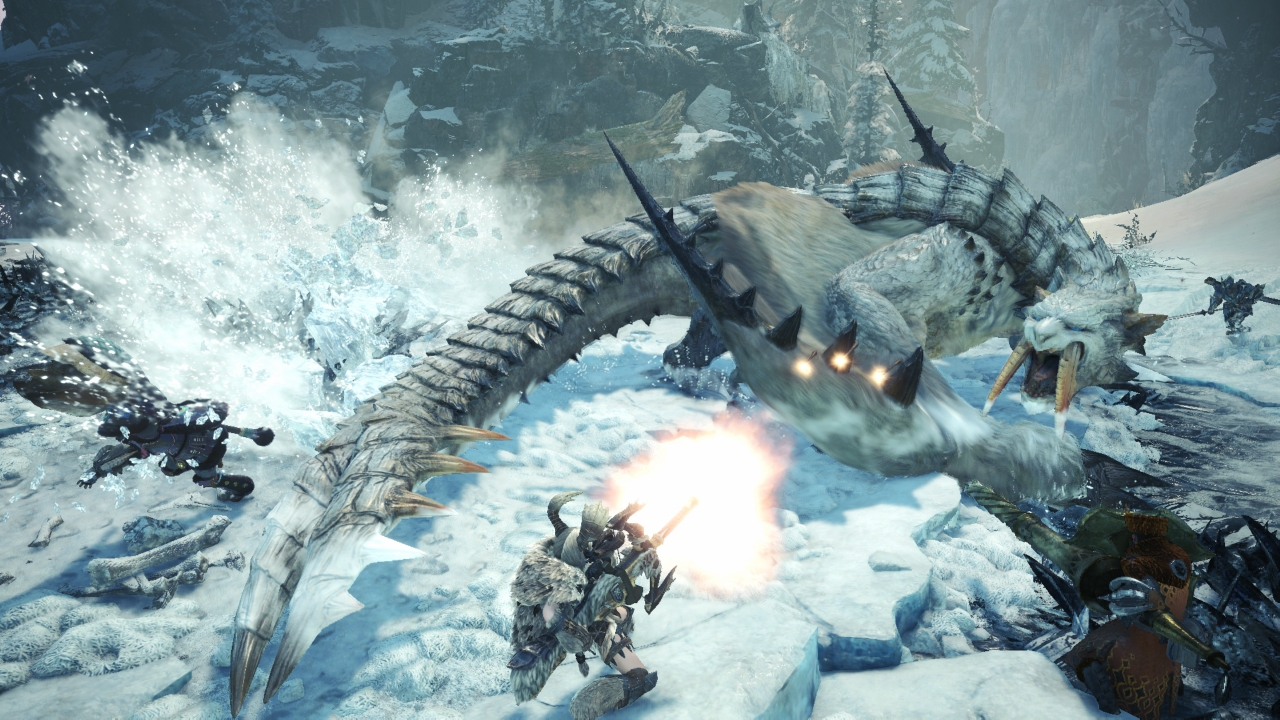 Hunt the Barioth in Iceborne