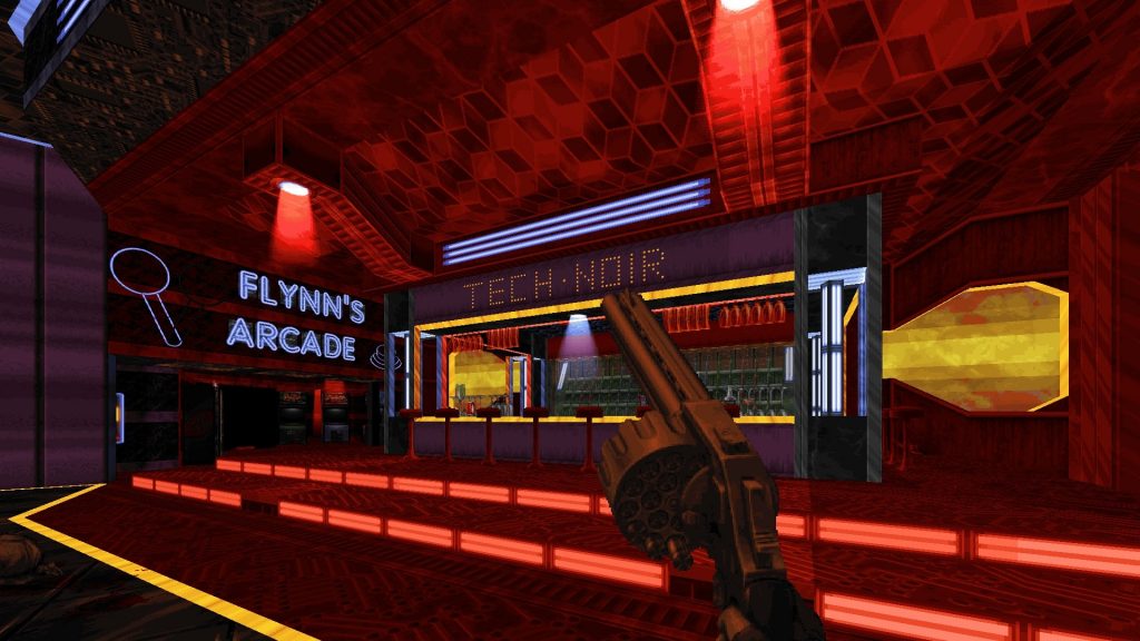 A screenshot from Ion Fury