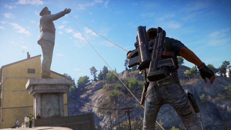 Just Cause 3 Statue Destroyed