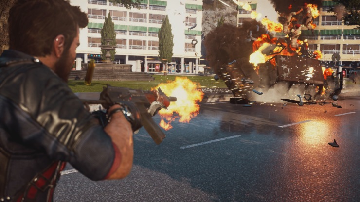 Just Cause 3 rico shooting