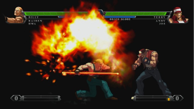 King of Fighters XIII - Block