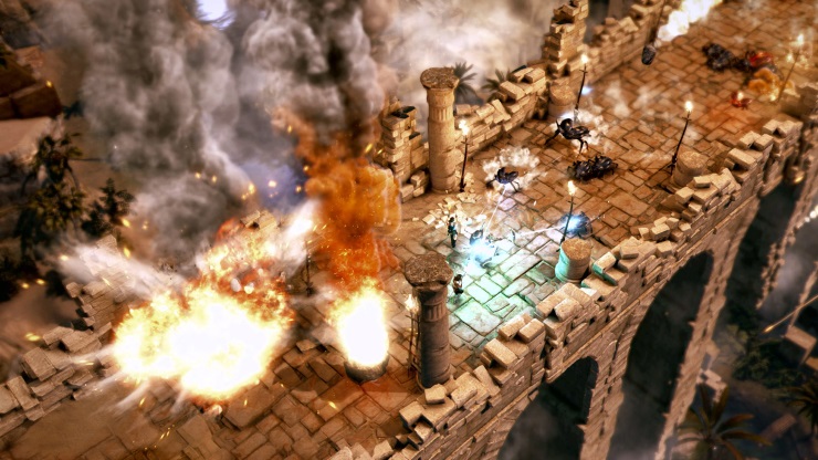 Lara Croft and the Temple of Osiris - Bridge Battle Zoom