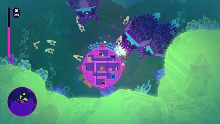 Lovers in a dangerous spacetime review screenshot