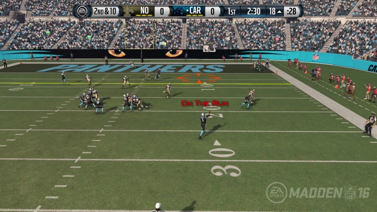 Madden 16 in-game