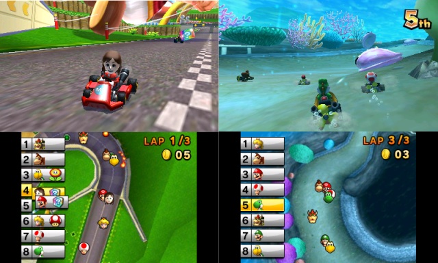 Watch Mario Kart 7 Gameplay