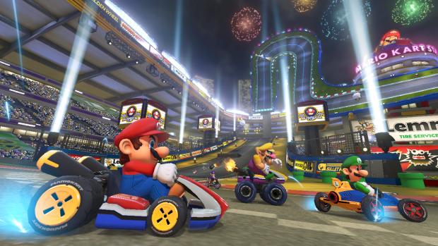 Mario Kart 8 Start Line