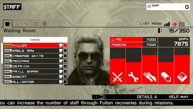 Metal Gear Solid HD Collection - Staff
