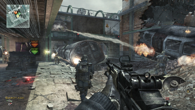 Modern Warfare 3 - Gunplay Subway