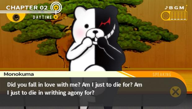 Monokuma dialogue