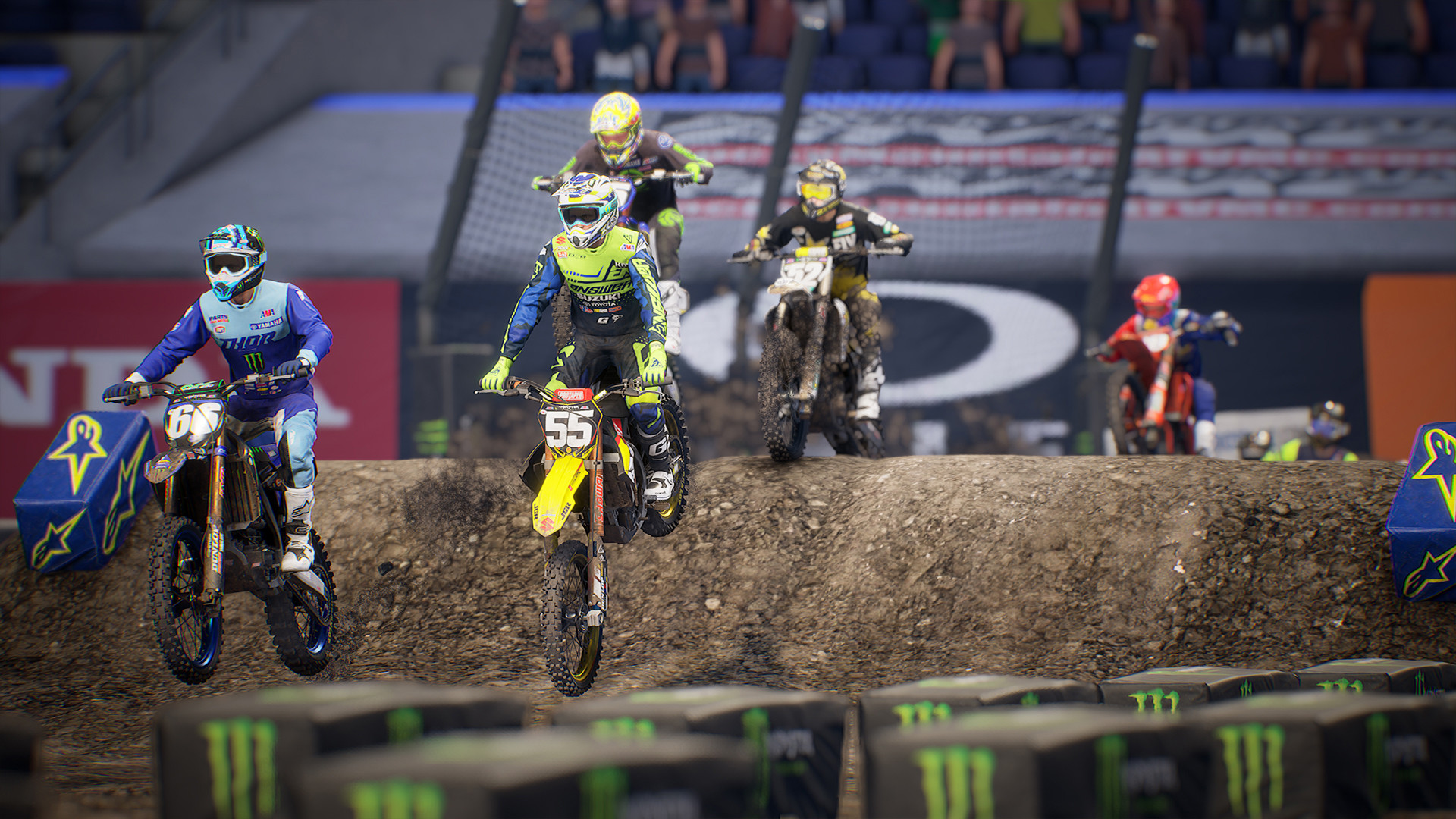 A screenshot Monster Energy Supercross 3 on PC