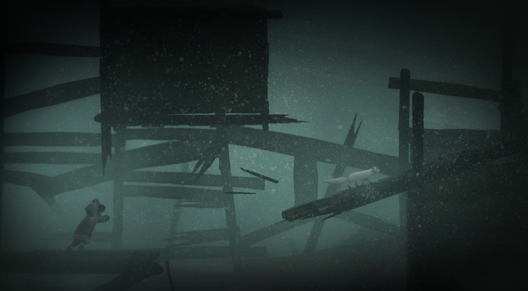 Never Alone Review - Coastal Village Blizzard