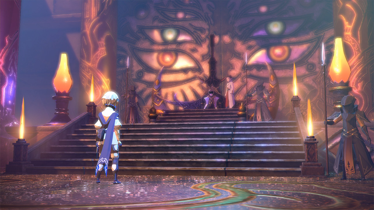 A screenshot from Oninaki